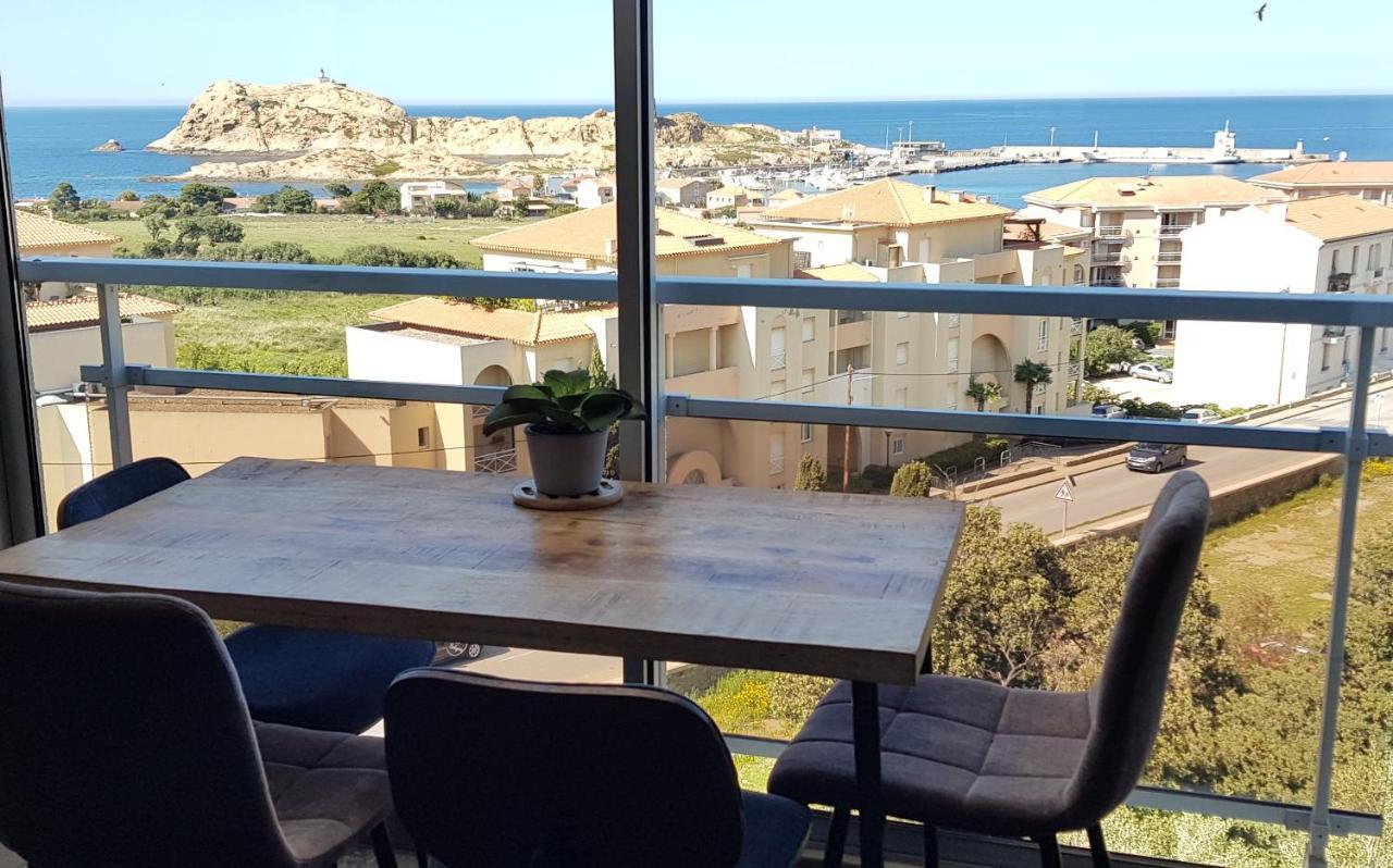 Tres Beau Duplex Vue Panoramique Mer, Proche Plage LʼÎle-Rousse Екстериор снимка