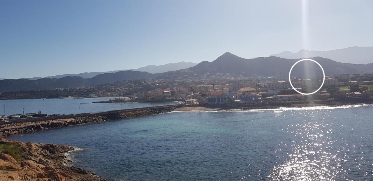 Tres Beau Duplex Vue Panoramique Mer, Proche Plage LʼÎle-Rousse Екстериор снимка